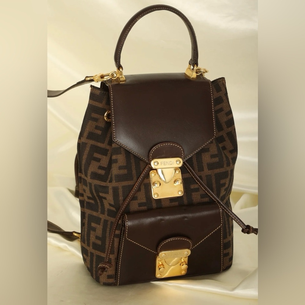 RARE Fendi Zucca Backpack